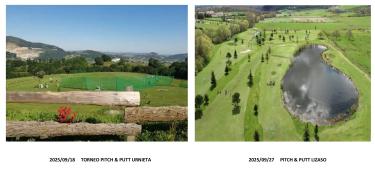 2 TORNEOS DE PITCH & PUTT -18/09/2025 URNIETA Y 27/09/2025 LIZASO