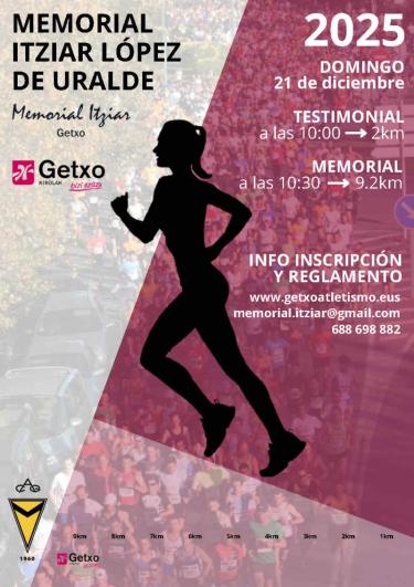 CARRERA MEMORIAL ITZIAR LOPEZ DE URALDE 21/12/2025