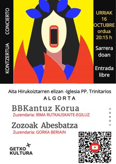 🎶 BBKANTUZ KORUA, en concierto junto a ZOZOAK ABESBATZA